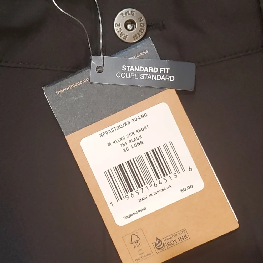 THE NORTH FACE  Rolling Sun Packable Shorts Size 30 Long